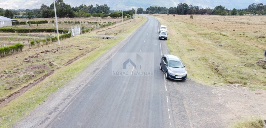 50×100 Plots GREENFIELD GARDENS located in Ol Kalou Ksh.350,000