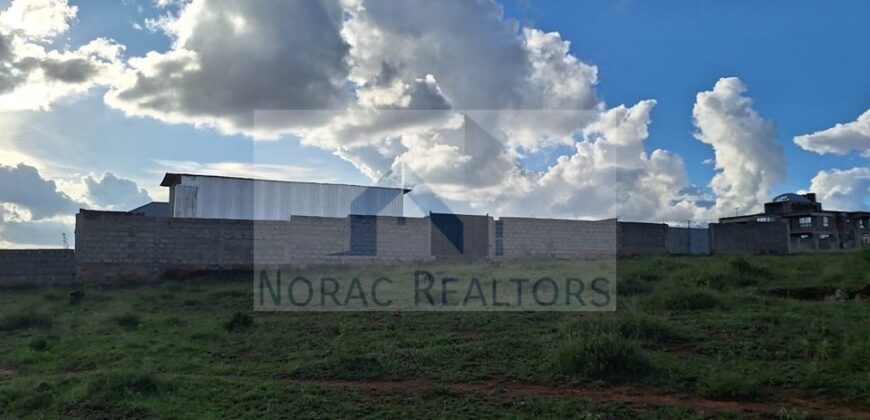 100×100 Prime plot (1/4 Acre) next to Great Wall Apartments at Kitengela Interchange – Kshs. 3M